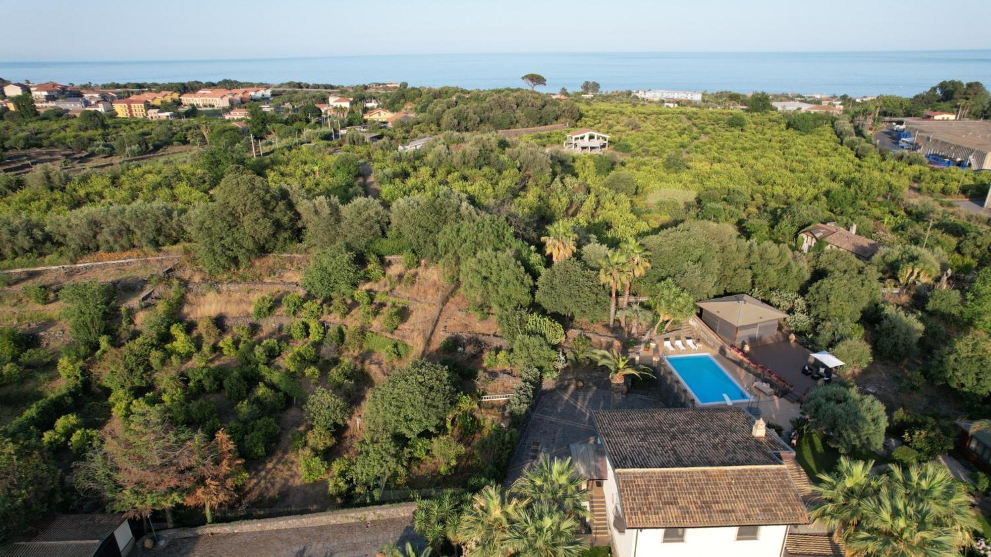 Villa Biddizza Acireale Exteriör bild