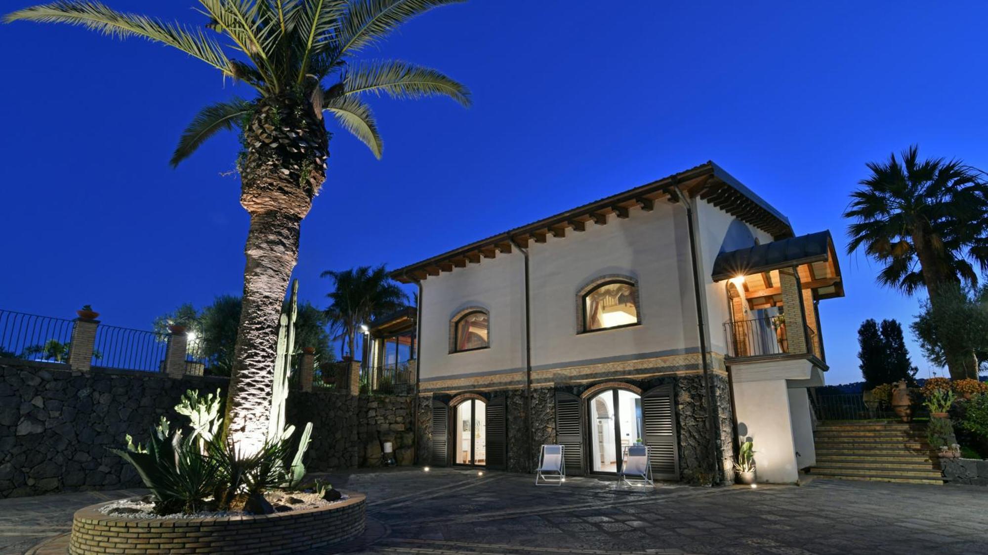 Villa Biddizza Acireale Exteriör bild
