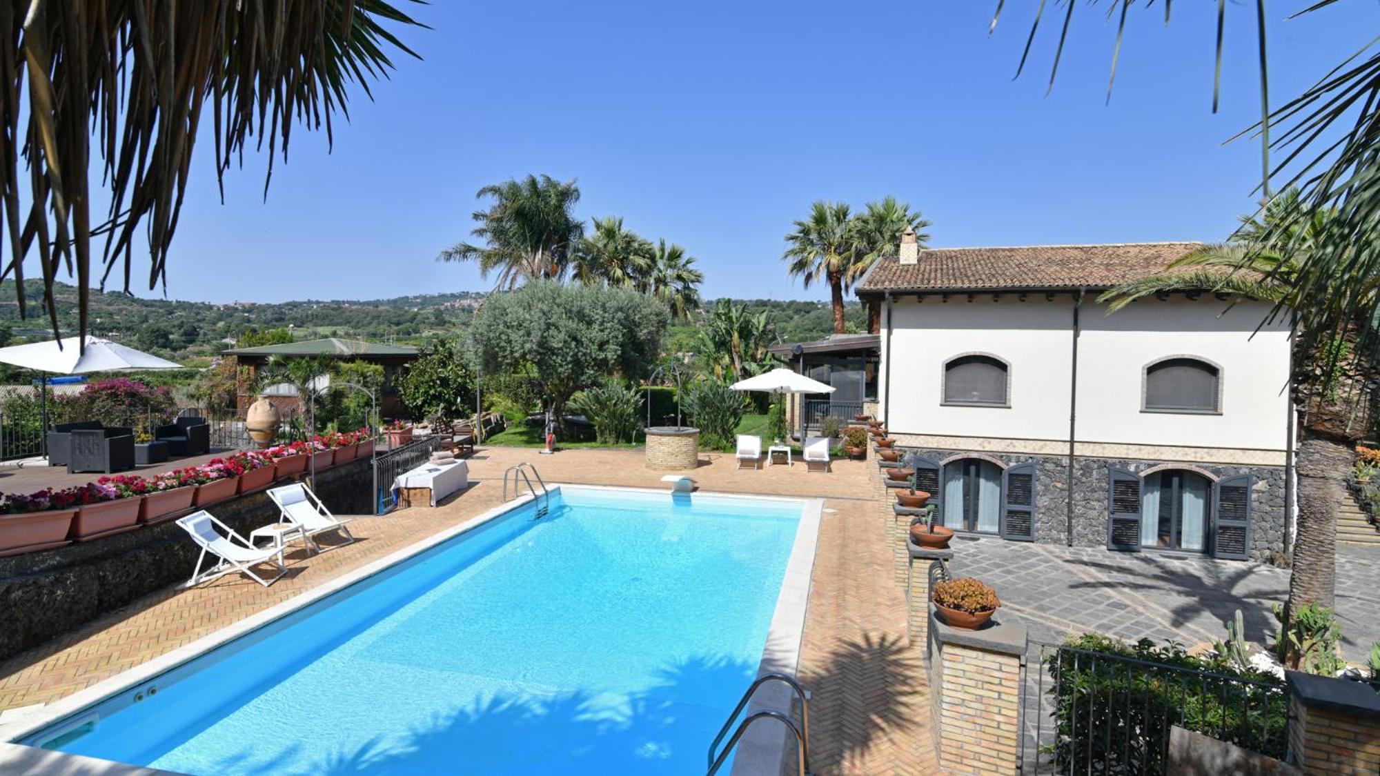 Villa Biddizza Acireale Exteriör bild